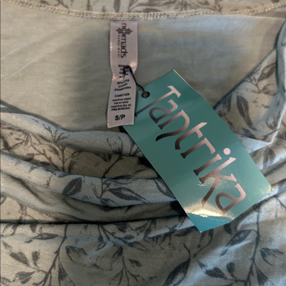 Women’s sage green tunic by Nomad’s Hemp Wear, size Small - Picture 4 of 8